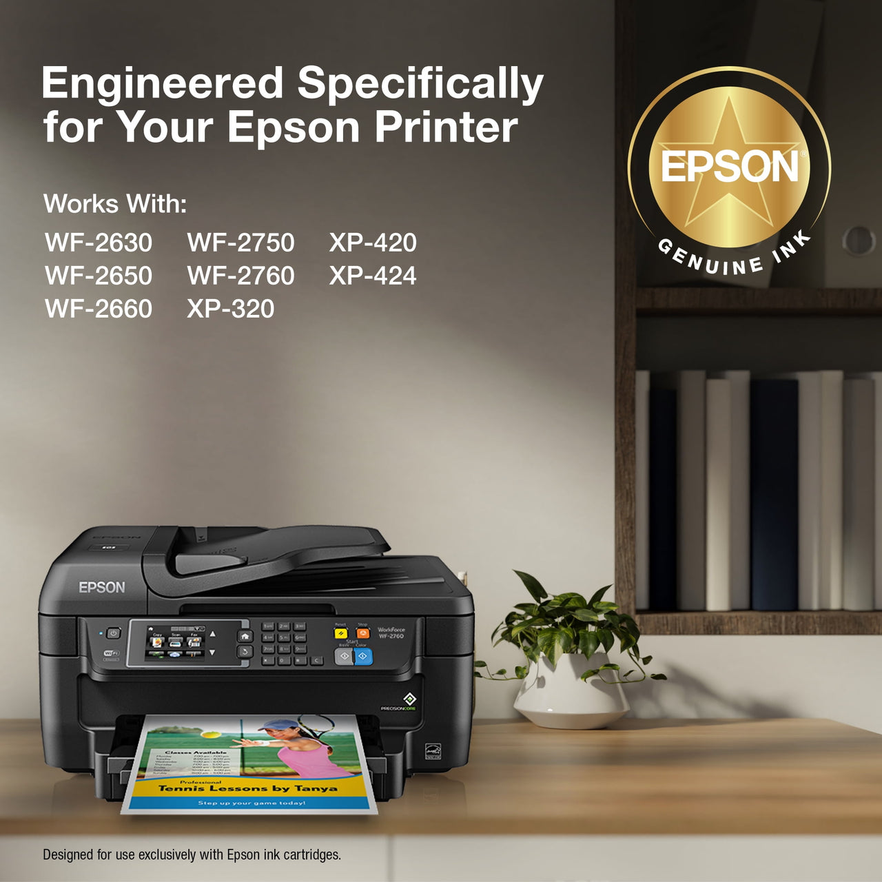 EPSON T220 DURABrite Ultra Genuine Ink High Capacity Black Cartridge