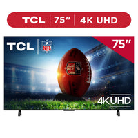 TCL 75” Class S4 (75S451) 4K UHD HDR Smart TV with Roku TV