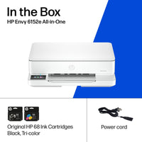 HP Envy 6152e Wireless All-in-One Color Photo Inkjet Printer, Scanner, Copier, 3mos FREE Instant Ink