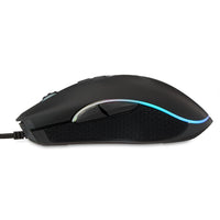 onn Wired USB Gaming Mouse with Adjustable DPI, Backlit, 7 Buttons Black