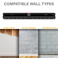 SANUS VuePoint Drywall Low Profile TV Wall Mount for 32” - 90” TVs up to 135lbs - No Drill or Studs Required