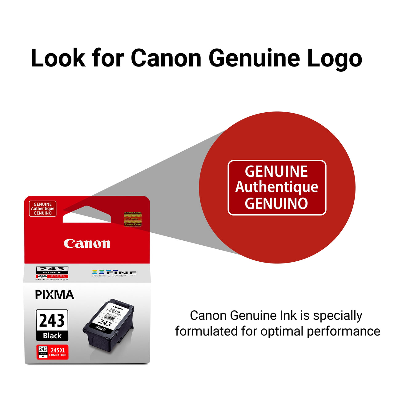 Canon PG-243 Black Ink Cartridge
