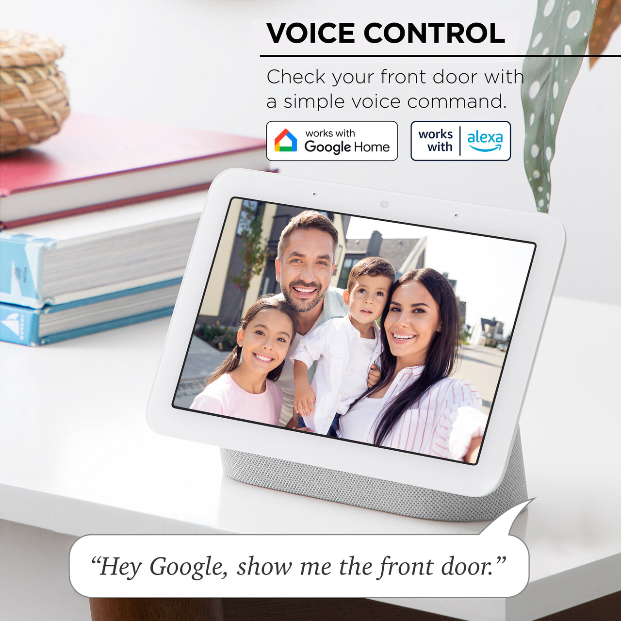 Merkury Smart Doorbell Camera - Wire-Free Battery Cam with Chime & Intelligent Alerts (1-Pack)