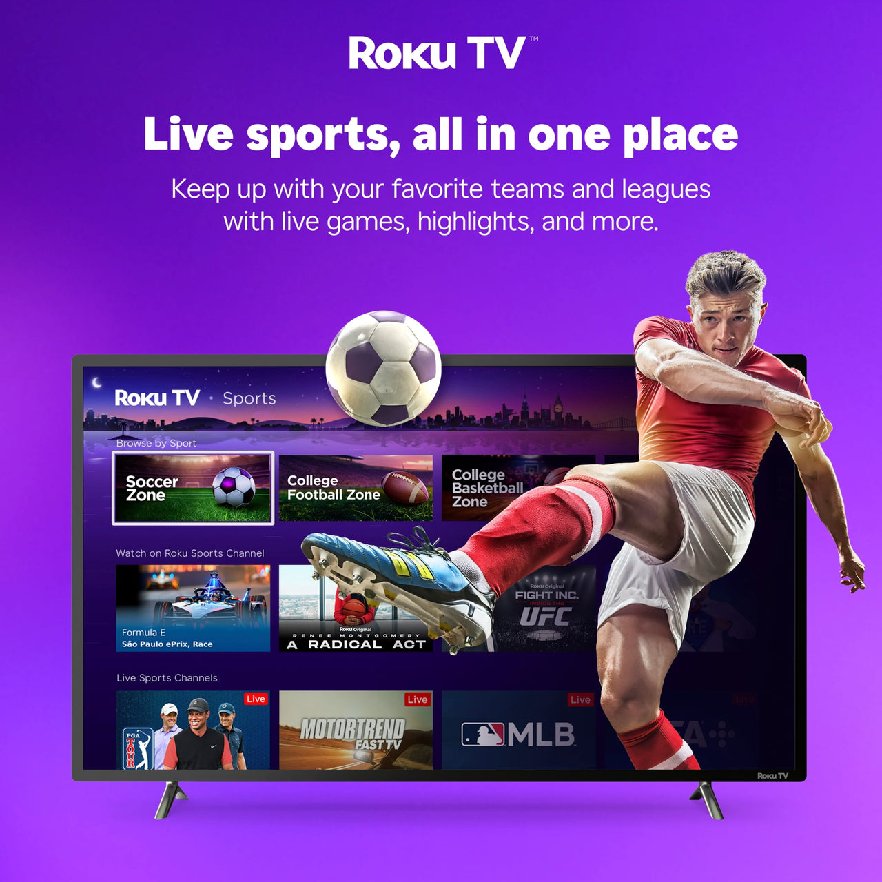 Hisense 43" Class 4K UHD LED LCD Smart Roku TV HDR R6 Series 43R6E3