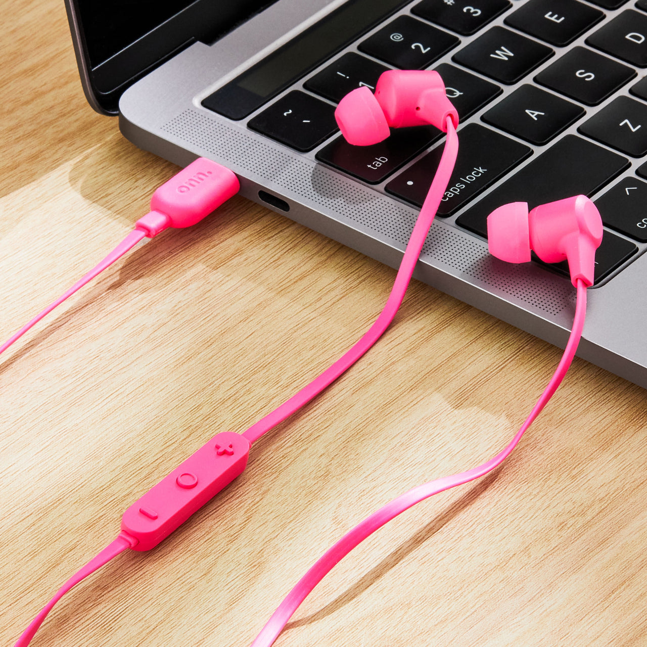 onn Earphones with USB-C Connector