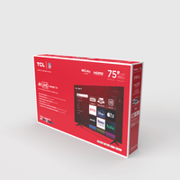 TCL 75” Class S4 (75S451) 4K UHD HDR Smart TV with Roku TV