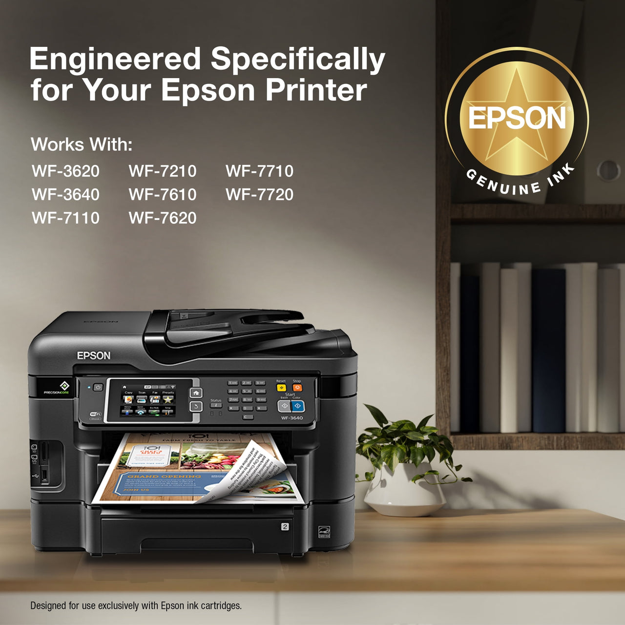 EPSON T252 DURABrite Ultra Genuine Ink High Capacity Black Cartridge