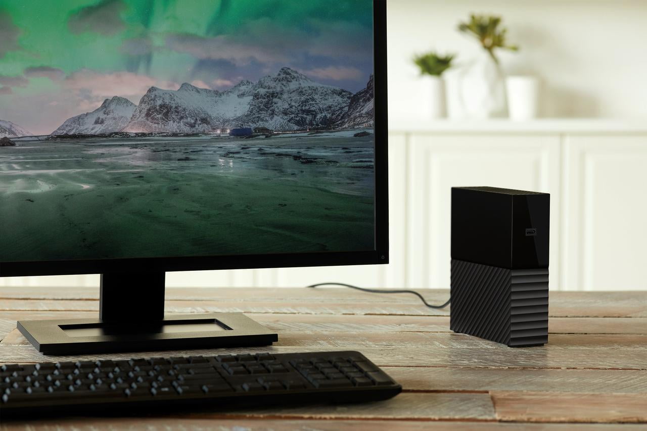 WD 4TB My Book Desktop External Hard Drive - WDBBGB0040HBK-NEWM