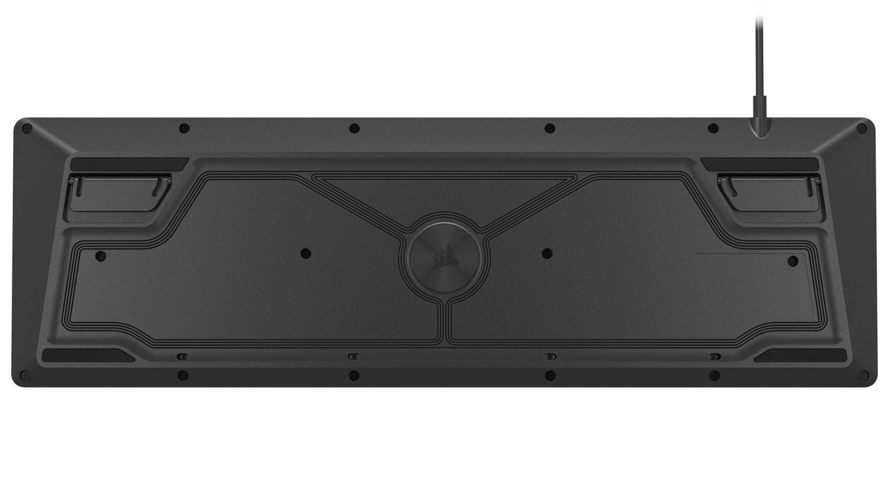 Corsair K55 CORE RGB Full Size USB Gaming Keyboard with Safety Leaflet, Black & Gray
