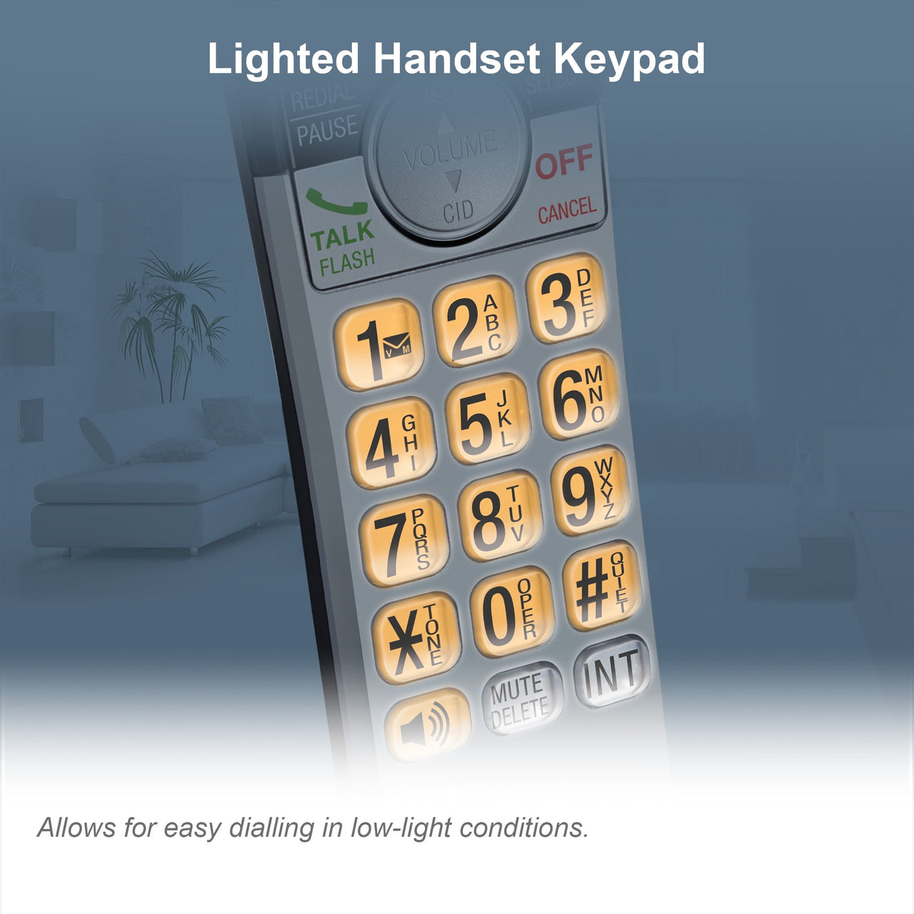 VTech CS5229-2 2 Handset Extended Range DECT 6.0 Cordless Phone with Answering System (Silver/Black)