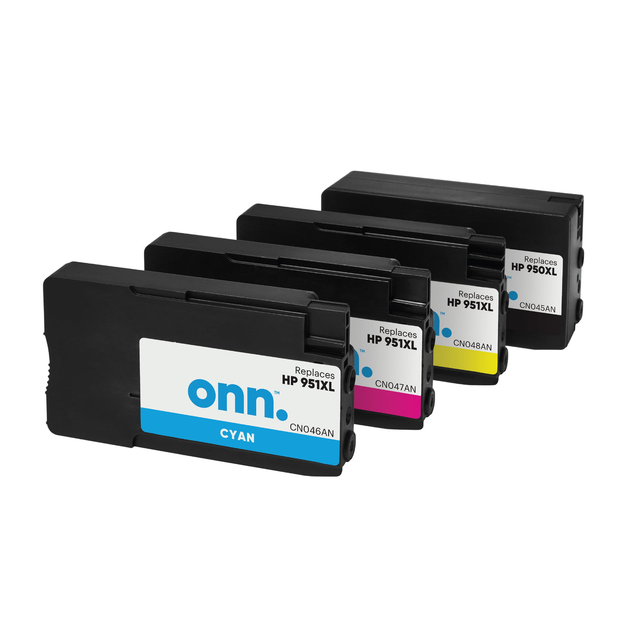 ONN INHPCL100014174 Ink Cartridges, HP 950XL Black & 951XL Color