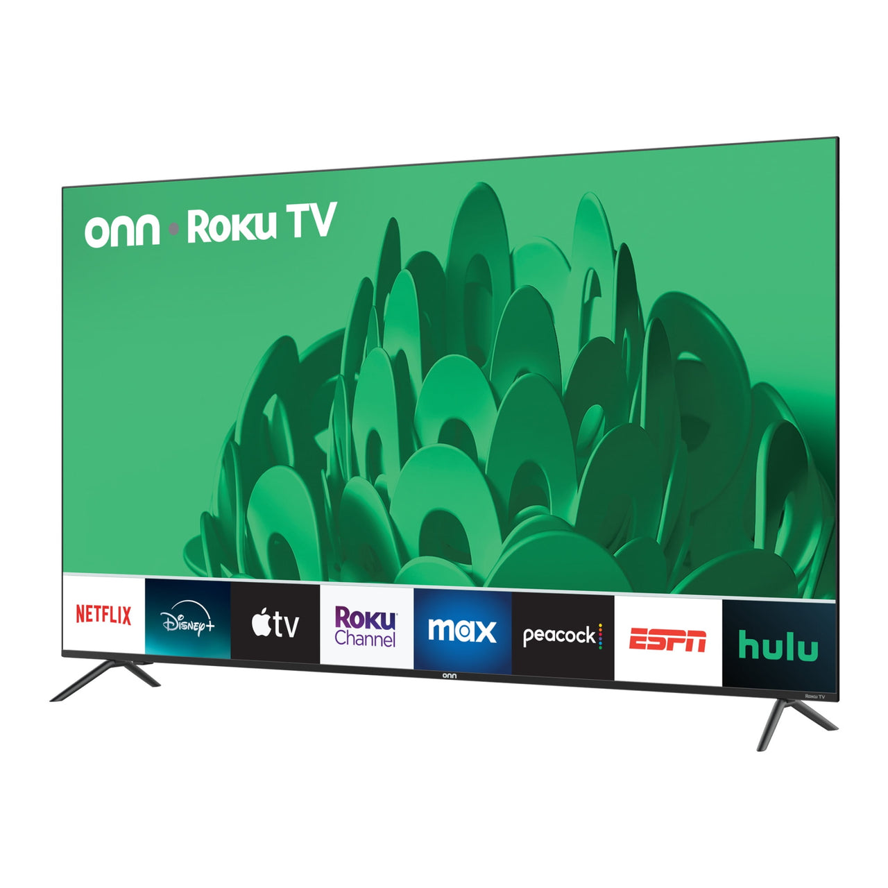 onn 75” Class 4K UHD Roku Smart Television, 100044717