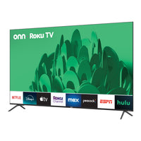 onn 75” Class 4K UHD Roku Smart Television, 100044717