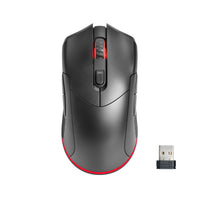 onn Rechargeable Wireless Gaming Mouse with LED Lighting, 8 Programmable Buttons