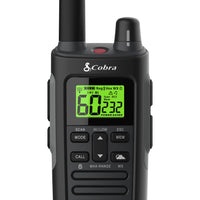 Cobra RX685 Walkie Talkies Two-Way Radios (Pair), 40-mile Range and 60 Channels with 121 Privacy Codes - IP54 Waterproof & NOAA Weather Alerts