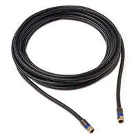 ONN. 25Feet Quad Shield Coaxial Cable, Black Color