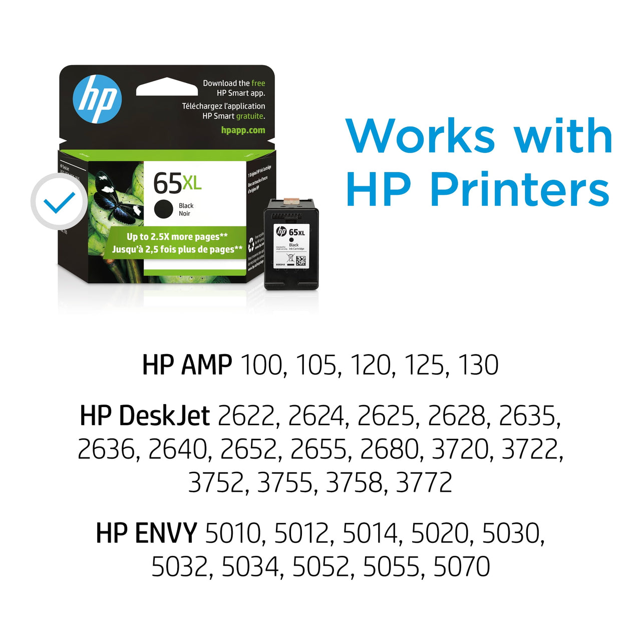 HP - Hp 65xl (n9k04an) Black Original Ink Cartridge