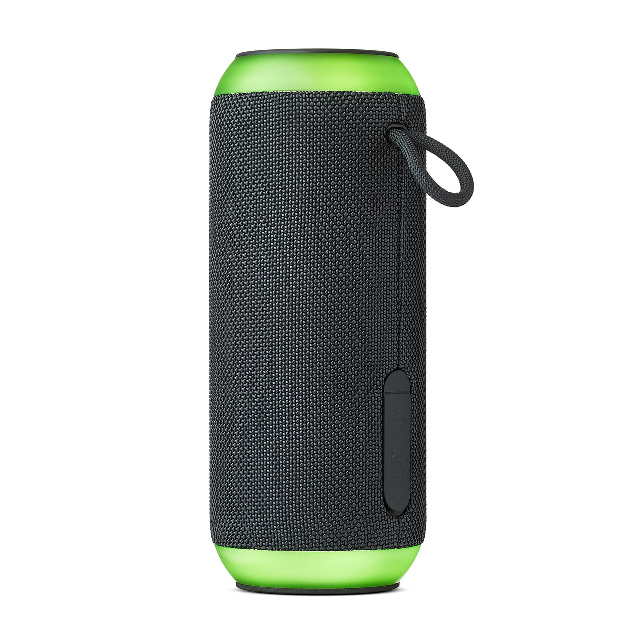 onn Large Rugged Speaker with Bluetooth Wireless Technology and LED Lighting, Gray