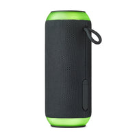onn Large Rugged Speaker with Bluetooth Wireless Technology and LED Lighting, Gray