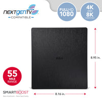 RCA Amplified Indoor Flat HDTV Antenna - Multi-Directional