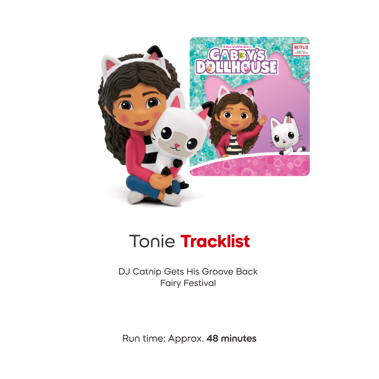 tonies Gabby's Dollhouse Audio Toy Figurine, Age Group 3+