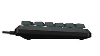 Corsair K55 CORE RGB Full Size USB Gaming Keyboard with Safety Leaflet, Black & Gray