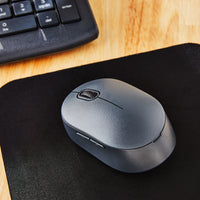 onn Wireless 5-button Mouse, 1600 DPI, 2.4 GHz USB-A Dongle, Gray