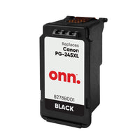onn Canon 245XL Printer Ink Cartridge, Black (Remanufactured)