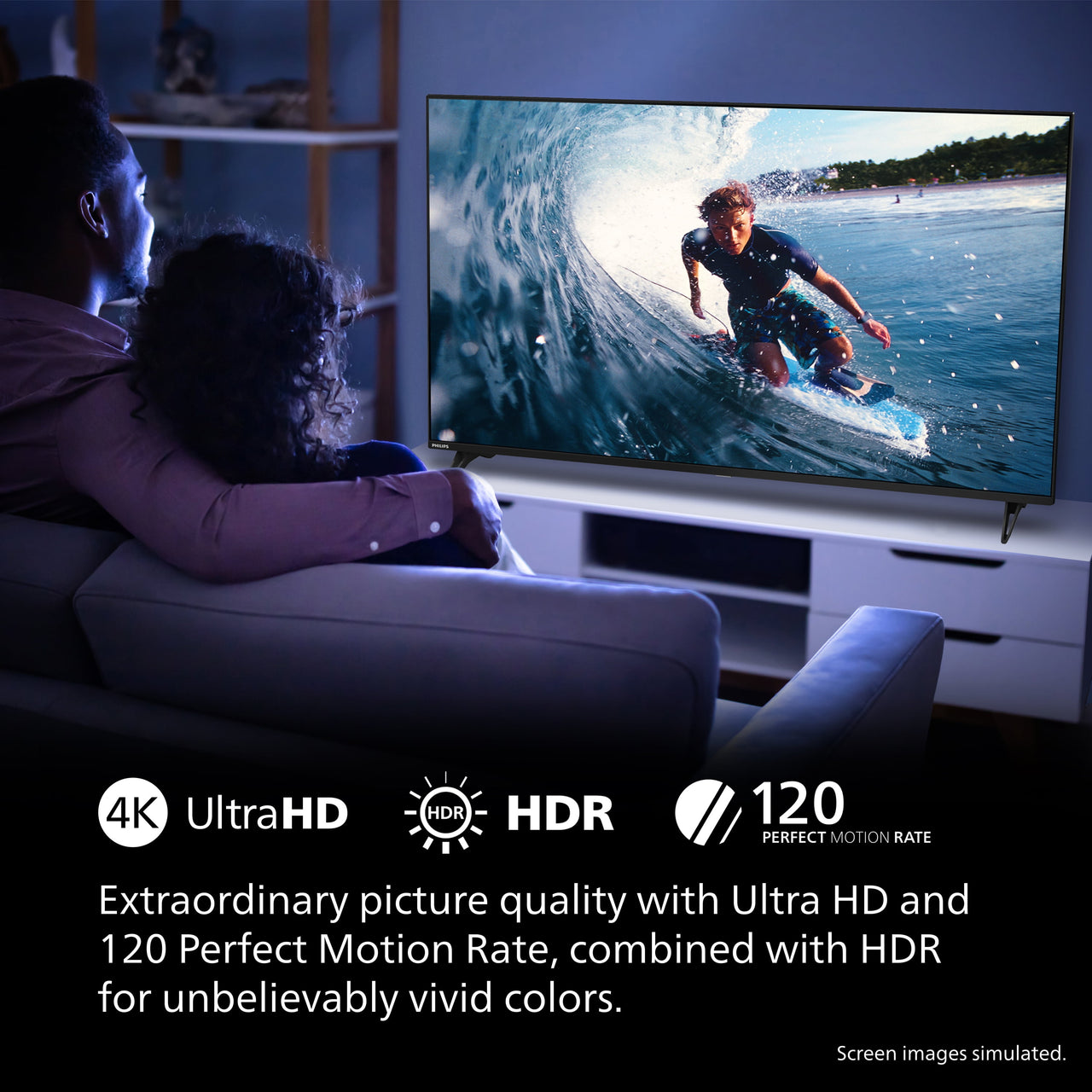 Philips 70" Class 4K Ultra HD (2160p) Google Smart LED Television (70PUL7553/F7)