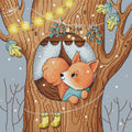 The First Snow - PDF Cross Stitch Pattern