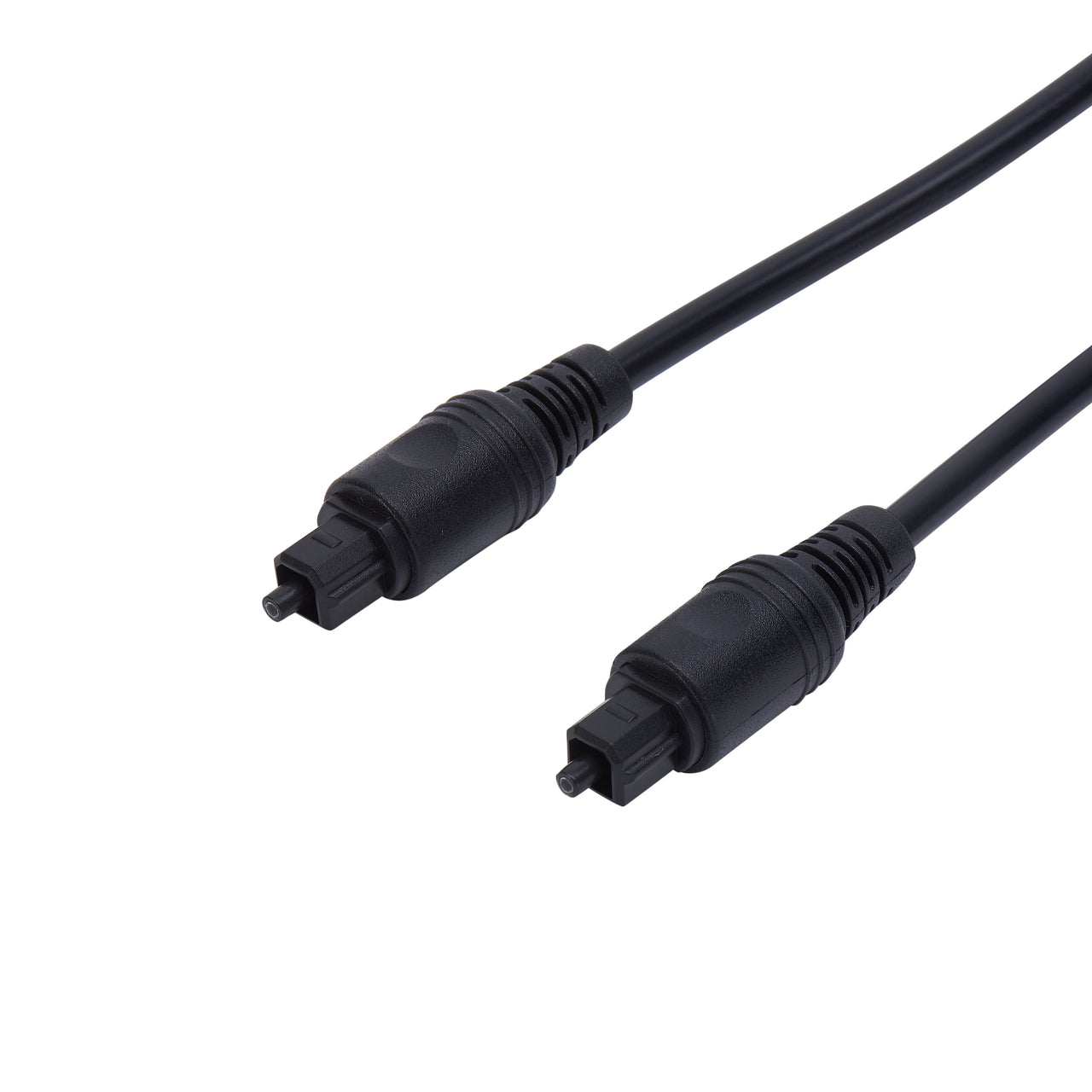 onn 6' Digital Optical Audio Cable, Black