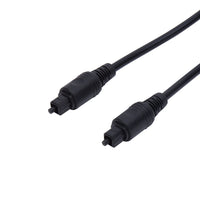onn 6' Digital Optical Audio Cable, Black