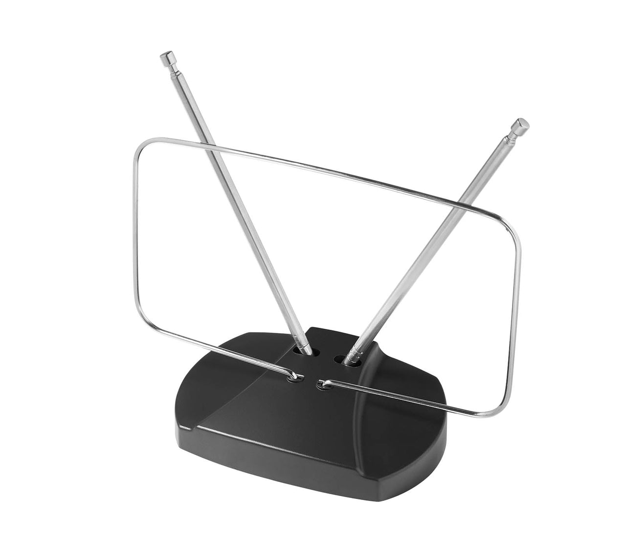 onn Indoor Easy-Adjust Antenna, 20 Miles Extended Range