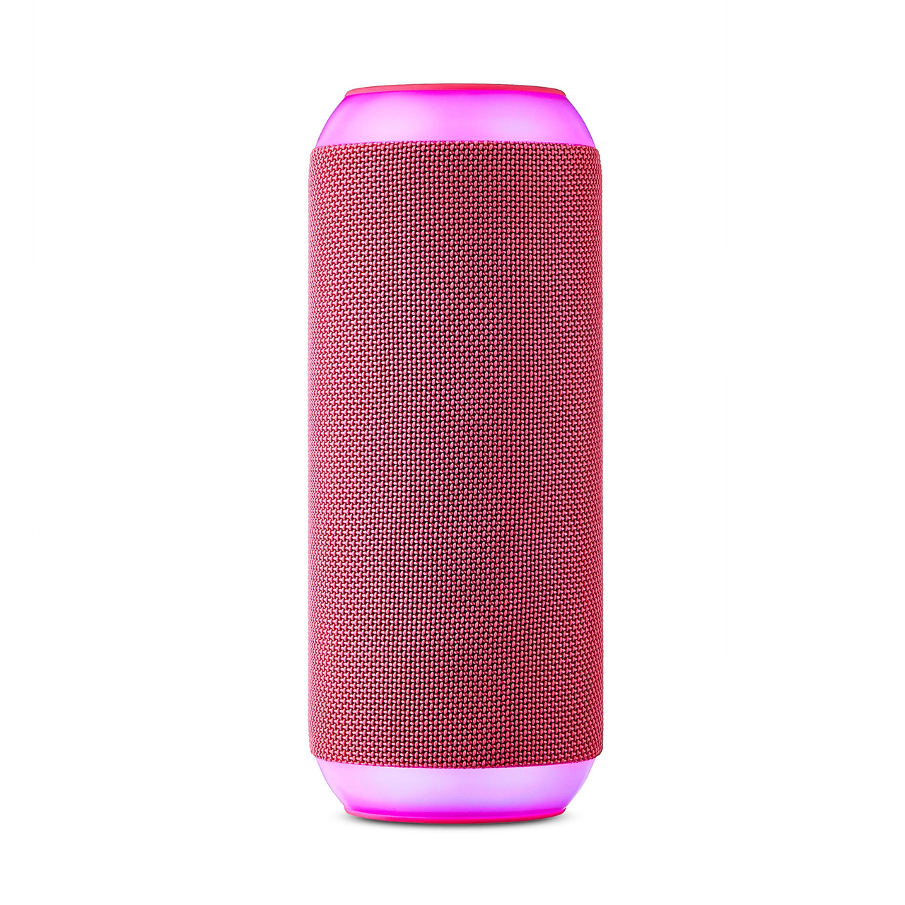 onn Large Rugged Speaker with Bluetooth Wireless Technology and LED Lighting, Gray