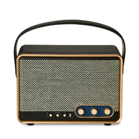 onn Large Wi-Fi Speaker with 360-Degree Directional Sound, Black