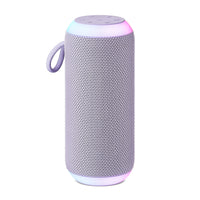 onn Medium Rugged Speaker with Bluetooth Wireless Technology and LED Lighting, Navy