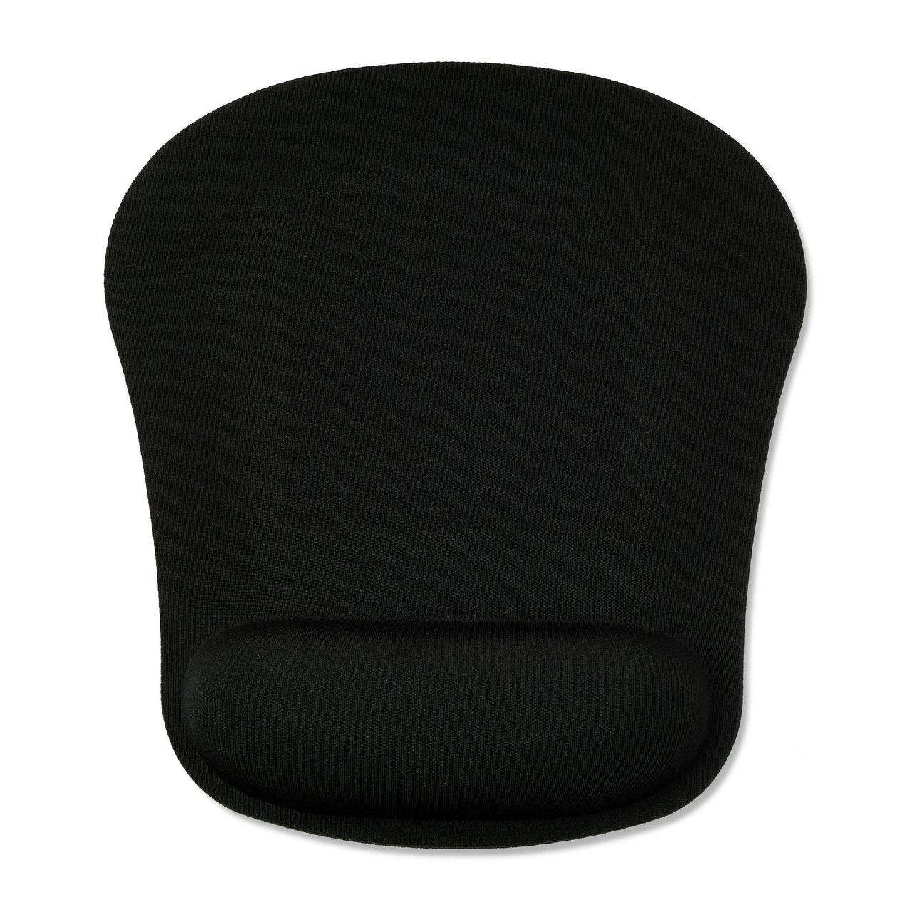 onn Mouse Pad with Memory Foam Wrist Rest Ergonomic Black