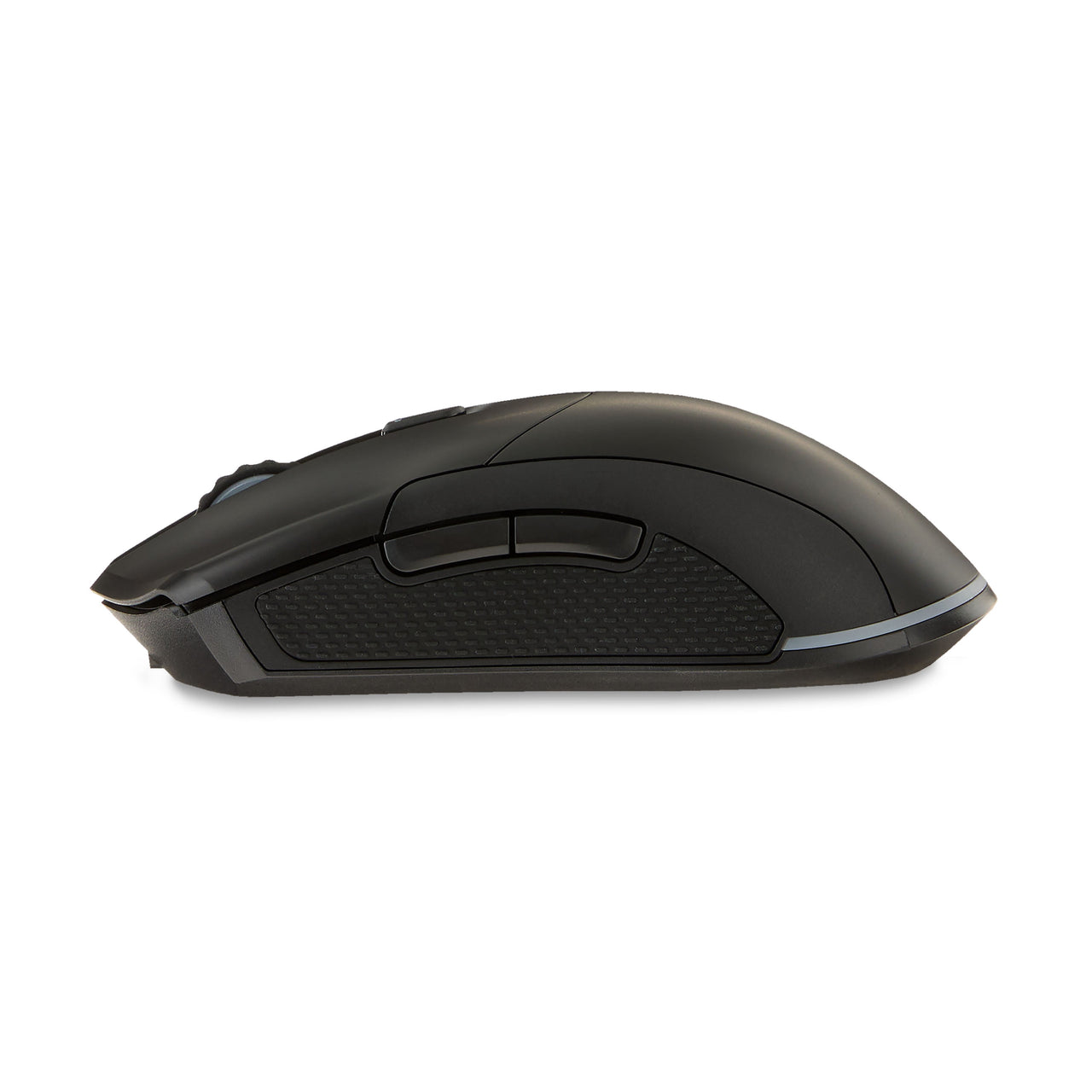 onn Rechargeable Wireless Gaming Mouse with LED Lighting, 8 Programmable Buttons
