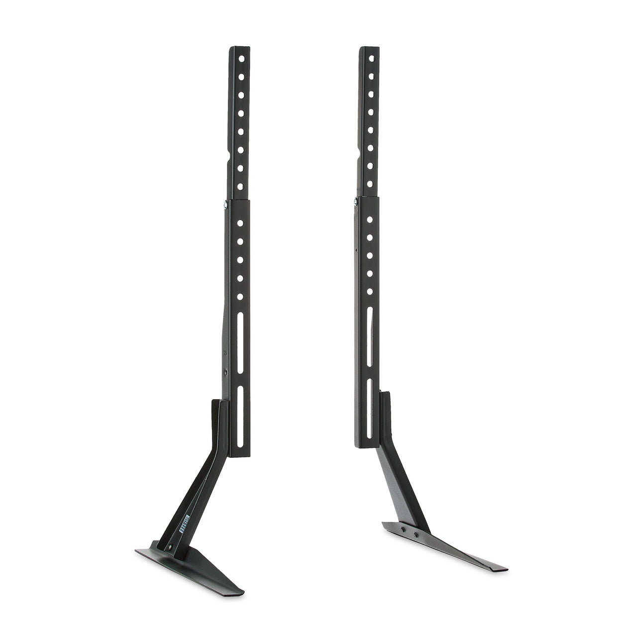 onn Tabletop TV Stand for 37" to 70" TVs, Holds up to 110 lbs, Black- Metal Legs for Tabletop