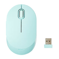 onn Wireless 5-button Mouse, 1600 DPI, 2.4 GHz USB-A Dongle, Gray